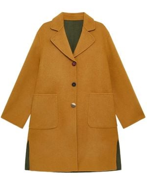 Maliparmi Reversible Double-Face Coat - Natural