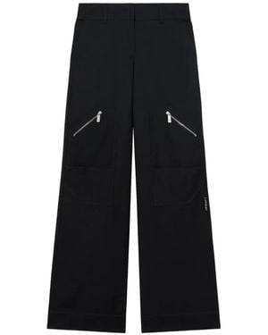 Off-White c/o Virgil Abloh Gabardine Cargo Pants - Black