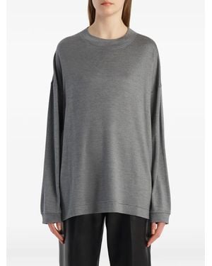 KHAITE Top Dylan En Brezo - Gris