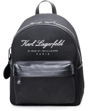KARL LAGERFELD Hotel Karl Backpack - Blue