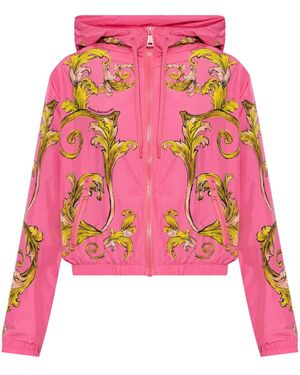 Versace Jeans Couture バロッコプリント ジャケット - ピンク