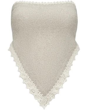 The Mannei Bandama Top - White