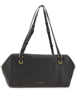 Gianni Chiarini Terry Leather Shoulder Bag - Black