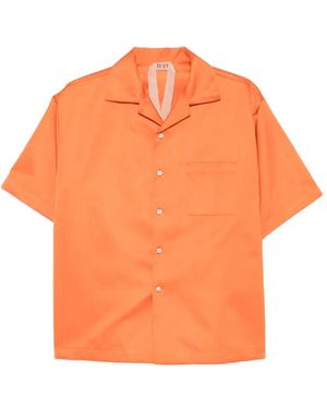 N°21 Camisa de manga corta con bolsillo en el pecho - Naranja