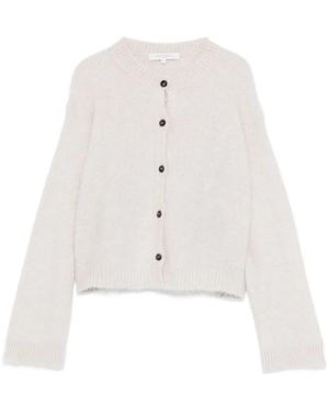 Antonelli Buttoned Cardigan - White