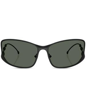 DIESEL Logo-Detail Sunglasses - Green