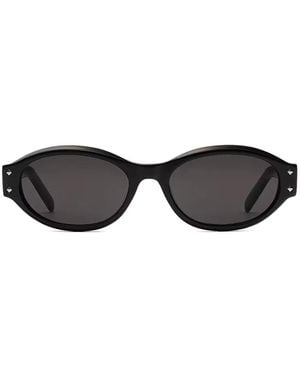 MCM Oval-Frame Sunglasses - Black