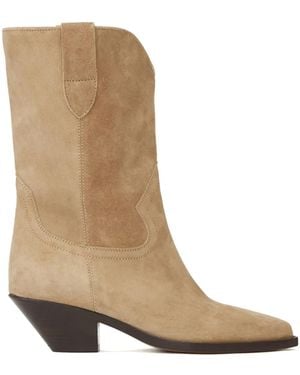 Isabel Marant 50 Mm Dahope Laarzen - Naturel