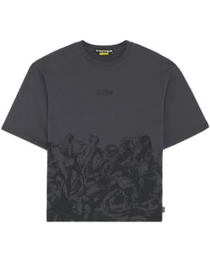 Iuter Battle Reverse Stitch T-Shirt - Blue