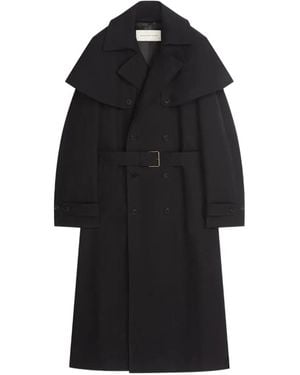 Dries Van Noten Trench Impermeabile - Nero