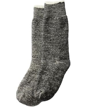 RoToTo Calcetines Con Doble Cara - Gris