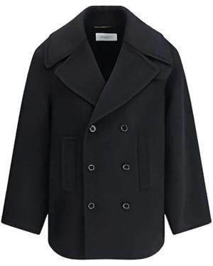 Saint Laurent コート - ブルー