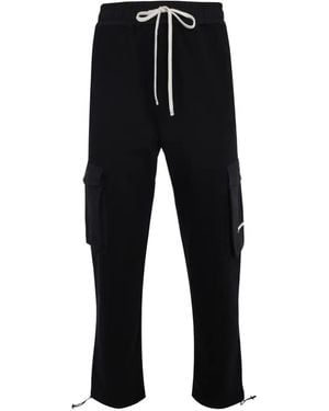 hinnominate Cargo-Pocket Joggers - Black