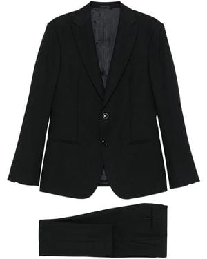 Giorgio Armani Single-Breasted Suit - Black