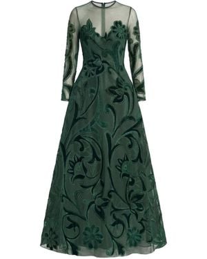 Designer Floral Embroidered Mesh Dresses for Women - Up to 65% off | Lyst