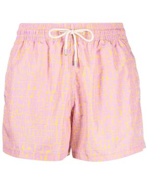 ARRELS Barcelona Badeshorts Mit Grafischem Print - Pink