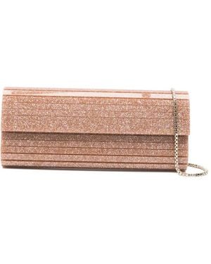 Jimmy Choo Sweetie Chain Clutch Bag - Pink