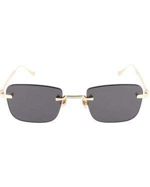 Kyme Brandon Rimless Sunglasses - White