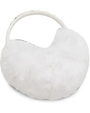 Colmar Faux-Fur Ear Muffs - White