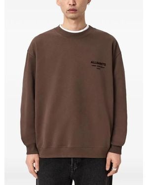 AllSaints Sudadera Xander - Marrón