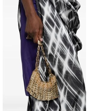 Rabanne Mini 1969 Crystal Shoulder Bag - Multicolour