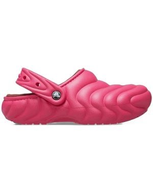Crocs™ Classic Overpuff Lined Clogs - Pink