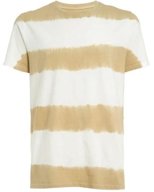 SER.O.YA Hunter Striped Round-Neck T-Shirt - White