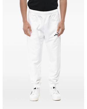 Off-White c/o Virgil Abloh Logo-Embroidered Track Pants - White
