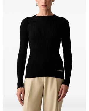 ARMANI EXCHANGE Pullover Mit Rundem Ausschnitt - Schwarz