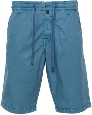 Jacob Cohen Leo Ripstop Bermuda Shorts - Blue