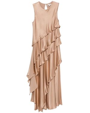 Antonelli Ruffled Dress - White