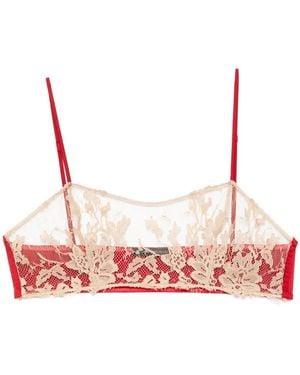 Kiki de Montparnasse Orchid Brandeau Bra - Pink