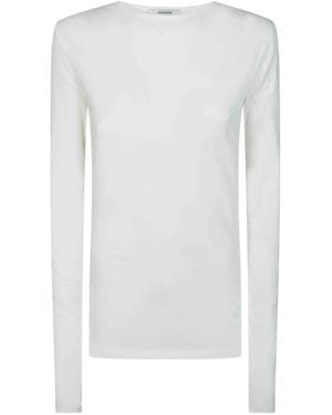 Entire studios Sheer Long-Sleeve T-Shirt - White