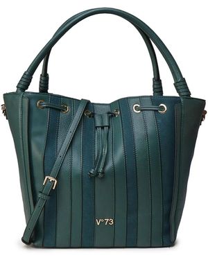 V73 Martha ハンドバッグ - ブルー