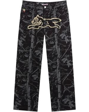 ICECREAM Jean Running Dog Double Scoop - Grey
