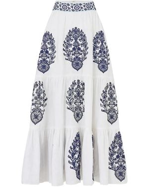 CAMILLA Isnik Lullaby A-Line Skirt - Blue