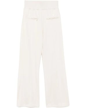 Courreges フレアパンツ - ホワイト