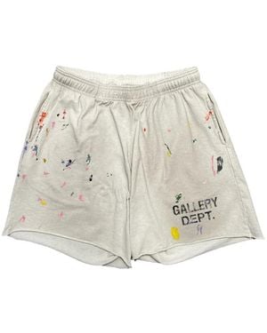 GALLERY DEPT. Insomnia Logo Sweatshorts - White