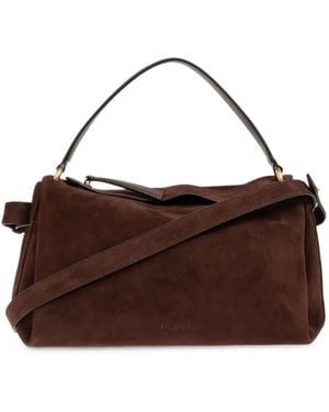 Neous Scorpius Suede Tote Bag - Brown