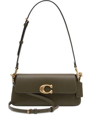 COACH Borsa A Spalla Jet Con Tracolla Rimovibile - Grigio