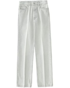 Studio Nicholson Vaqueros Bard Con Cinco Bolsillos - Blanco