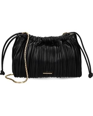 Calvin Klein Pleated Chain Bag - Black