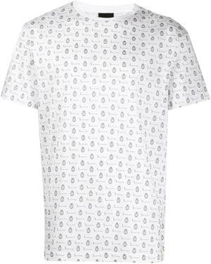 Billionaire T-Shirt À Logo Imprimé - White
