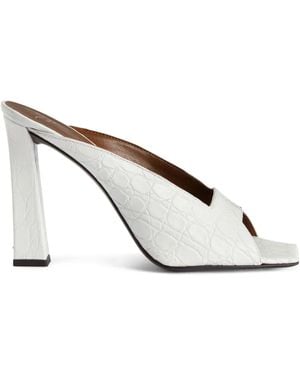 Giuseppe Zanotti Leather Sandals - White