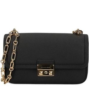 Michael Kors Small Tribeca Chain-Link Cross Body Bag - Black
