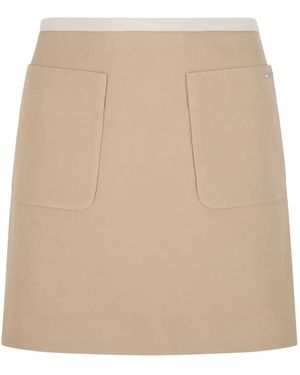 Maison Kitsuné Pocket Skirt - Natural