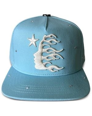 HELLSTAR Og Logo Snapback Hat - Blue