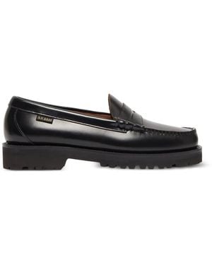G.H. Bass & Co. Weejuns Lug Larson Penny-Slot Loafers - Black