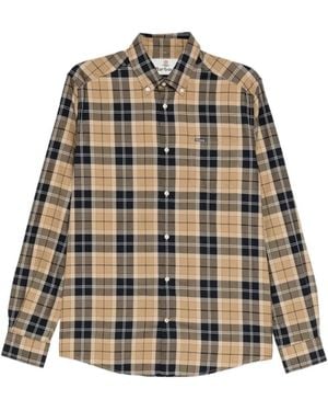 Barbour Camisa A Cuadros Tartán - Neutro