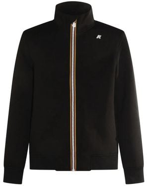 K-Way Veste De Sport À Détails Zippés - Black